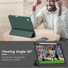 Zryxal Ipad (A16) Case/Ipad 10Th Generation Case [11-Inch 2025/10.9 Inch 2022] with Pencil Holder, Smart Cover with Soft TPU Back [Support Auto Wake/Sleep] (New Midnight Green)