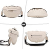 Eslcorri Crossbody Bags for Women - Fashion Sling Purse Shoulder Bag Fanny Pack Leather Causal Chest Bum Bag Cross Body Purse