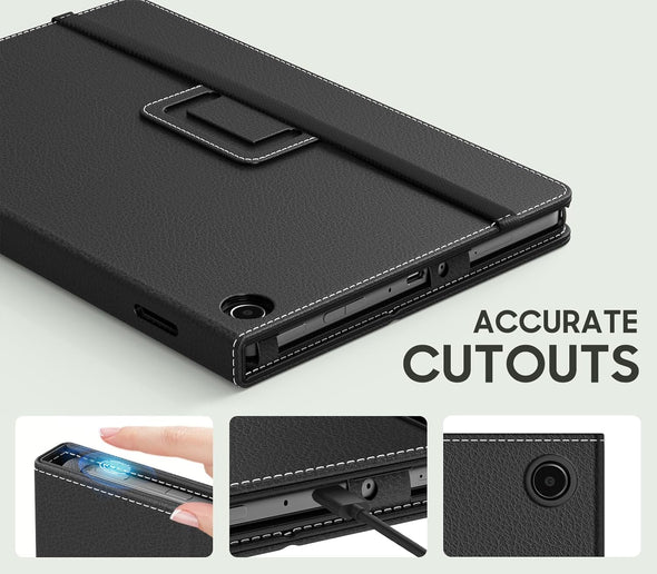 Moko for Amazon Kindle Fire Max 11 Case (13Th Generation, 2023 Release) 11" - Slim Folding Stand Cover Case for Fire 11 Tablet with Auto Wake/Sleep, Black