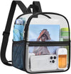 USPECLARE Clear Backpack Stadium Approved 12X11X6, Waterproof Clear Bag Stadium Backpack for Concert Work Sport Event