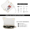 KKXIU Shoulder Bag for Women Small Clutch Purses Cute Hobo Handbag Trendy Underarm Bag