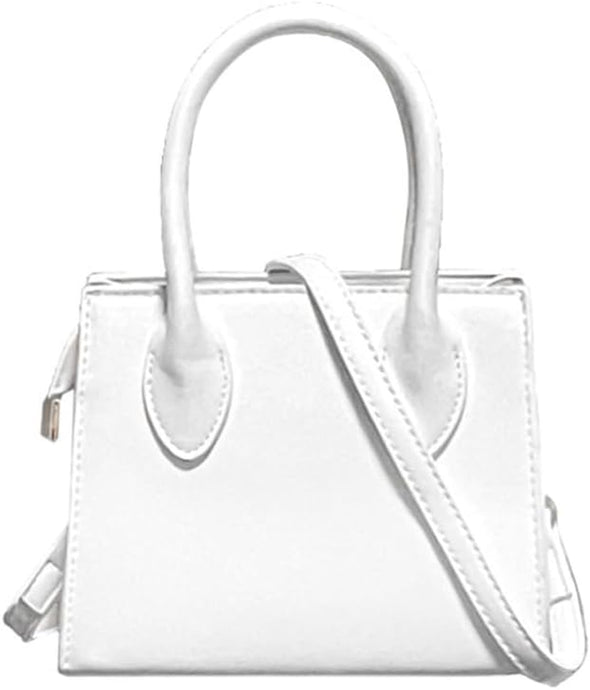 Small Crossbody Tote Bags for Women Faux Leather Cute Clutch Mini Purses and Handbags