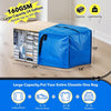 Moving Bags Heavy Duty,Extra Large Moving Bags for Travel/College Packing/Storage/Organization/Seasonal Clothes & Bedding Storage,Moving Supplies Bins,Compatible with Ikea Frakta Cart (Blue,4 Pack)