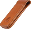 Slim Magnetic Money Clip Leather Minimalist Business Card Holder for Men, Brown