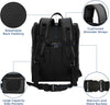 Apollo Walker Pet Carrier Backpack for Large/Small Cats and Dogs, Puppies, Safety Features and Cushion Back Support for Travel, Hiking, Outdoor Use (Black)