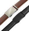 CHAOREN Leather Ratchet Belt Men 2 Pack - Customizable Fit, Effortless Style (35Mm)