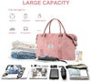Womens Travel Bags, Weekender Carry on for Women, Sports Gym Bag, Workout Duffel Bag, Overnight Shoulder Bag Fit 15.6 Inch Laptop Pink Large