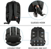 KROSER Laptop Backpack Large Computer Backpack Fits up to 17.3 Inch Laptop with USB Charging Port Water-Repellent Travel Backpack Casual Daypack for Business/College/Women/Men-Charcoal Black