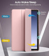 Timovo Case for Samsung Galaxy Tab A9+/A9 plus 11" 2023, Slim Soft TPU Translucent Frosted Back Protective Cover for Galaxy Tab A9+ Tablet SM-X210/X216/X218, Auto Wake/Sleep, Rose Gold