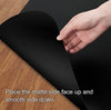 Kuyal Chair Mat for Hardwood Floor 36 X 48 Inches Rectangle Floor Mats Wood/Tile Protection Mat for Office & Home, Black