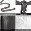 Joryin Women'S Stadium Approved Crossbody Bag for Women, Small Clear Bag Shoudler Purse with Chain Strap