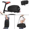 MOSISO Bike Rack Bag, Waterproof Bicycle Trunk Pannier Rear Seat Pouch Cycling Bike Carrier Backseat Storage Luggage Saddle Shoulder Bag