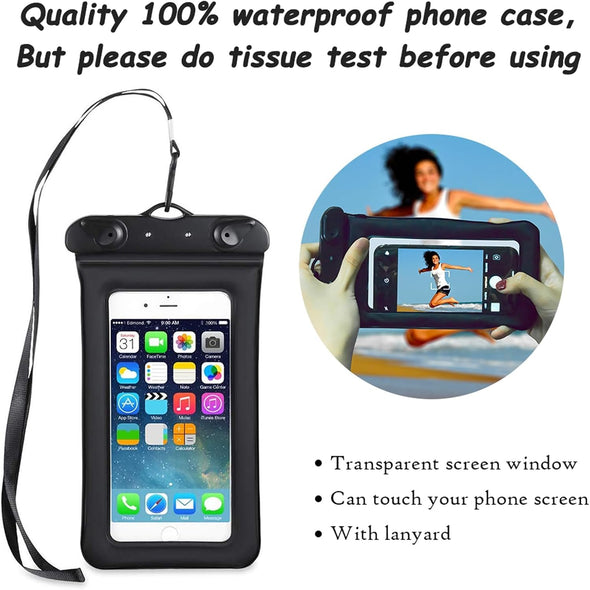 Omgear Waterproof Dry Bag Backpack Phone Pouch 40L/30L/20L/10L/5L Floating Dry Sack for Kayaking Boating Outdoors Activities