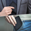Slim Wallet for Men ID Window with RFID Blocking Front Pocket Minimalist Bifold Bussiness Card Holder Gift for Men