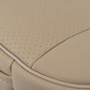Ultra-Luxury PU Leather Car Seat Protection Cover Car Seat Cover for Most Four-Door Sedan&Suv,Single Seat Cover without Backrest 1PCS (W 20.8× D 21× T 0.2Inch) (3D-Beige)