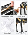 FANGSUN Clear Crossbody Bag Stadium Approved, Clear Purse for Women, Transparent Shoulder Messenger Handbag for Concert Sport