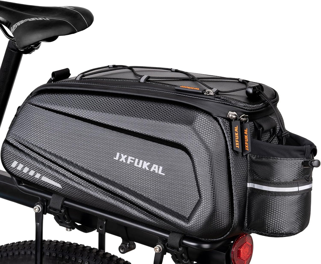JXFUKAL Hard Shell Bike Trunk Bags – Kinzd