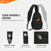 SKYSPER Sling Bag RFID Cross Body Bag Recycled Crossbody Backpack Travel Daypack