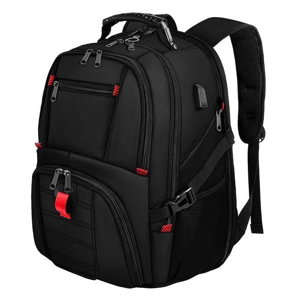 50L Business Laptop Backpacks with USB Charging Port Fits 17 Inch Computer
