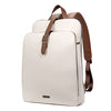 CLUCI Genuine Leather  Laptop Backpack  Vintage Casual Daypack