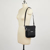 Baggallini womens Pocket  Rfid Crossbody Bags, Black/Sand, One Size US