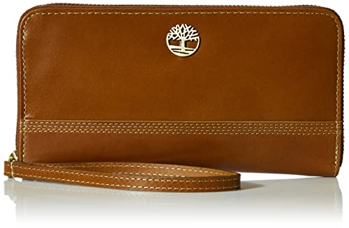 Timberland womens Leather  Clutch  zip-around  wristlet strap wallet