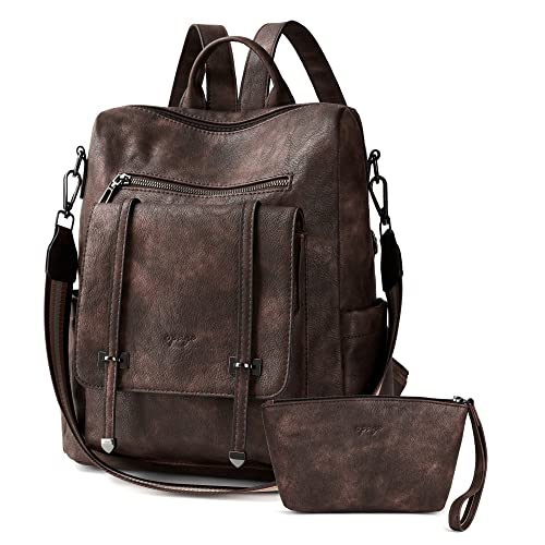 SPLICE PU Leather Backpack School Bag Student Backpack 5 L Backpack (Grey)  : Amazon.in: Fashion