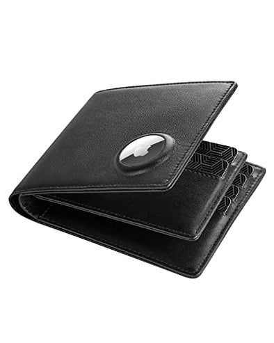 YESIIW Leather Wallet with Stealth Pocket | Top Grain Leather | Bifold Triple Stack