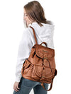 Montana West Backpack  for Women  Washed Leather Drawstring Casual Travel  Backpacks