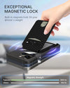 typecase Magnetic Wallet Compatible with Magsafe: Magnetic Phone Wallet & Card Holder for Apple iPhone 15 14 13 12 Pro Max - Adjustable Mag Safe Wallet Stand with 4 Card Slots -Carbon Fiber Black