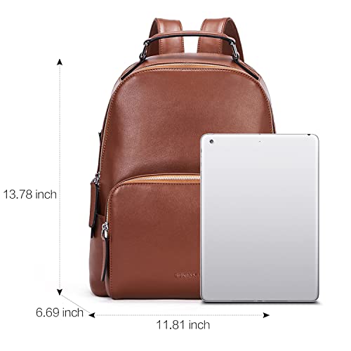 BOSTANTEN Genuine Leather Backpack  for Women  Laptop Backpack