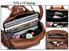 UTO Women Backpack  Vegan Leather  Travel Shoulder Bag with Tassel