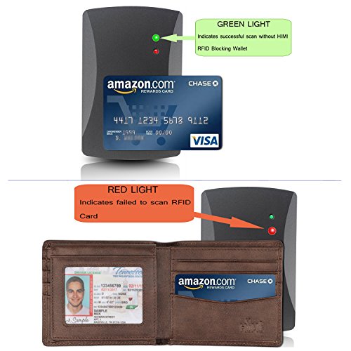 Wallet for Men-Genuine Leather RFID Blocking Bifold Stylish Wallet With 2 ID Window (Coffee-galaxy)