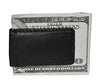Leatherboss Genuine Leather Strong Money Clip Wallet for men, Black