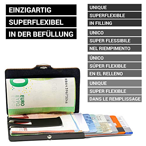 I-CLIP Original Black AdvantageR Black, wallet, money bag, purse, credit card case, credit card holder