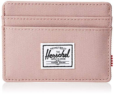 Herschel mens Charlie Rfid Card Case Wallet, Ash Rose, One Size US