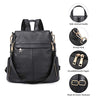 Kattee Women's Anti-Theft Backpack  Fashion Ladies Satchel Bags