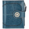 Lavemi Womens Compact Leather Wallet