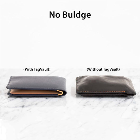 TagVault - AirTag Wallet Holder Compact (Single)