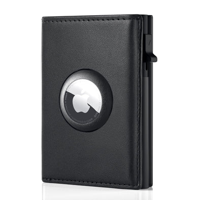FIYUM Apple Wallet for Men Wallet With AirTag Holder