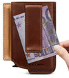 Bigant Mens Slim Wallet Card Holder, Aluminium Money Clip Wallet fot Gift Men 8 Cards,RFID Blocking