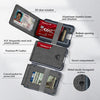 MURADIN  Tactical Bifold Wallets for Men Metal RFID Blocking Aluminum  Cards  Holder
