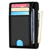 Carbon Fiber Minimalist ID Wallet With Finger Groove