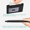 Carbon Fiber Minimalist ID Wallet With Finger Groove